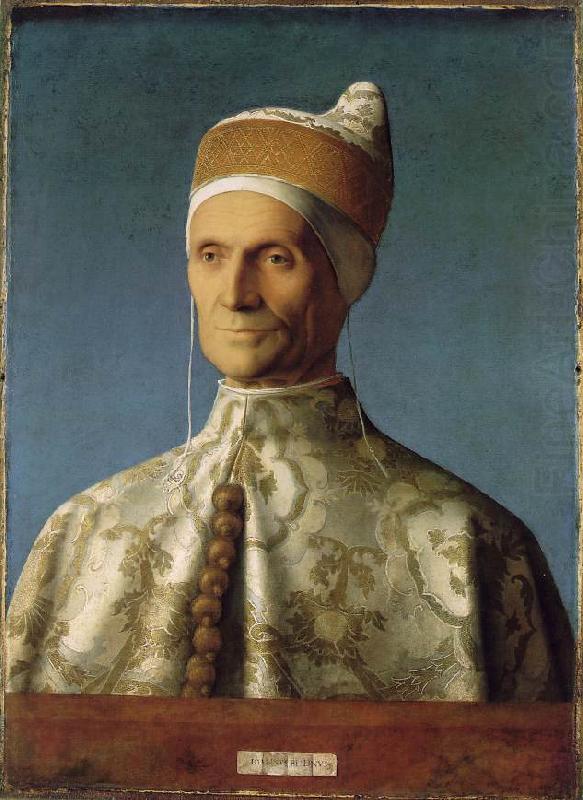 BELLINI, Giovanni Portrait of Doge Leonardo Loredan xe china oil painting image
